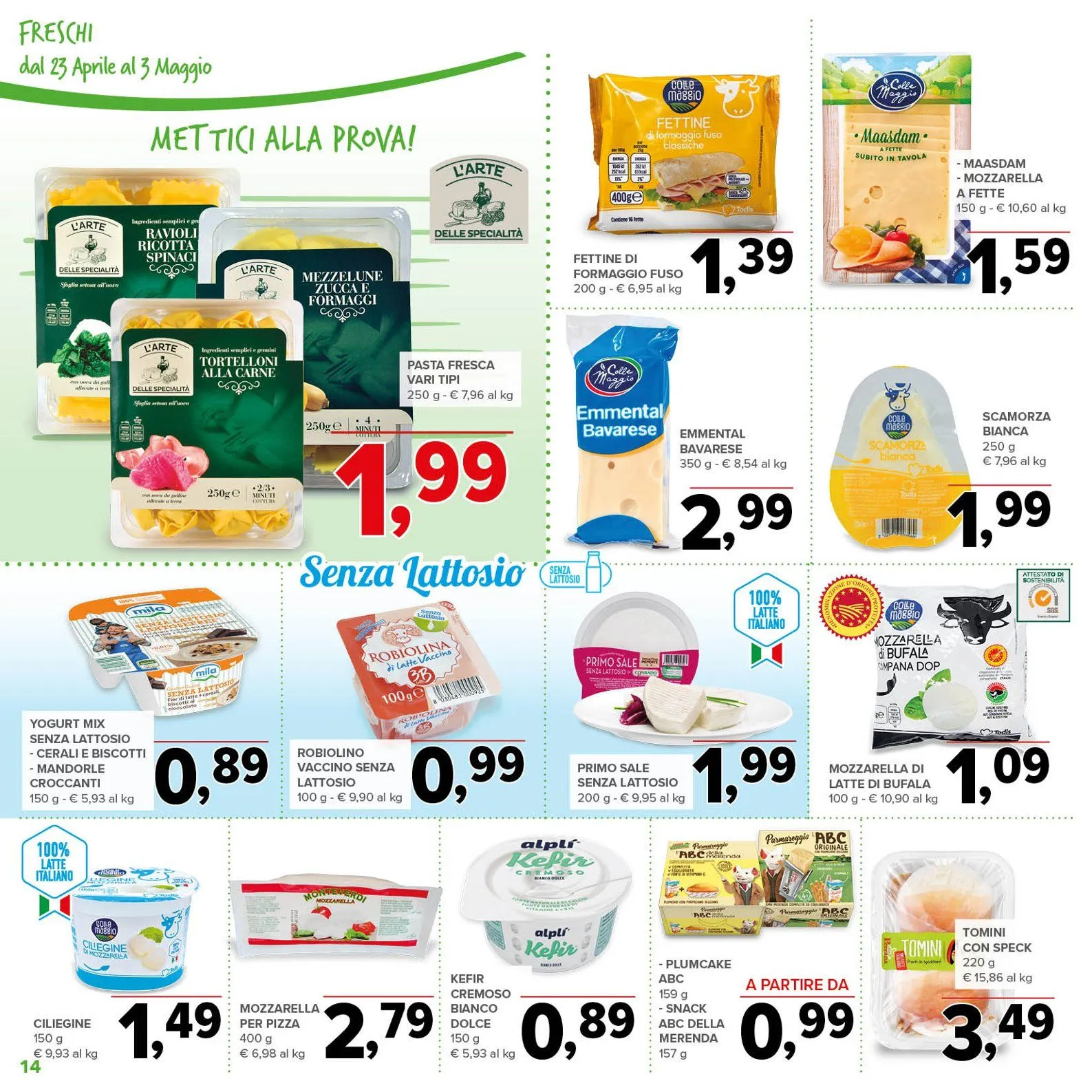 Volantini Todis da 23 aprile a 3 maggio di 2026 - Pagina del volantino 14