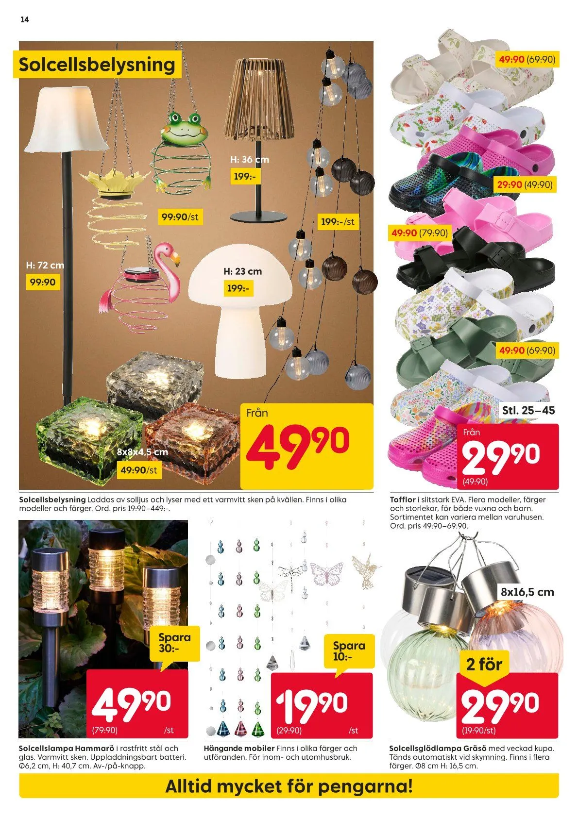 Senaste Rusta erbjudanden från 16 mars till 22 mars 2026 - Reklamblad sidor 14