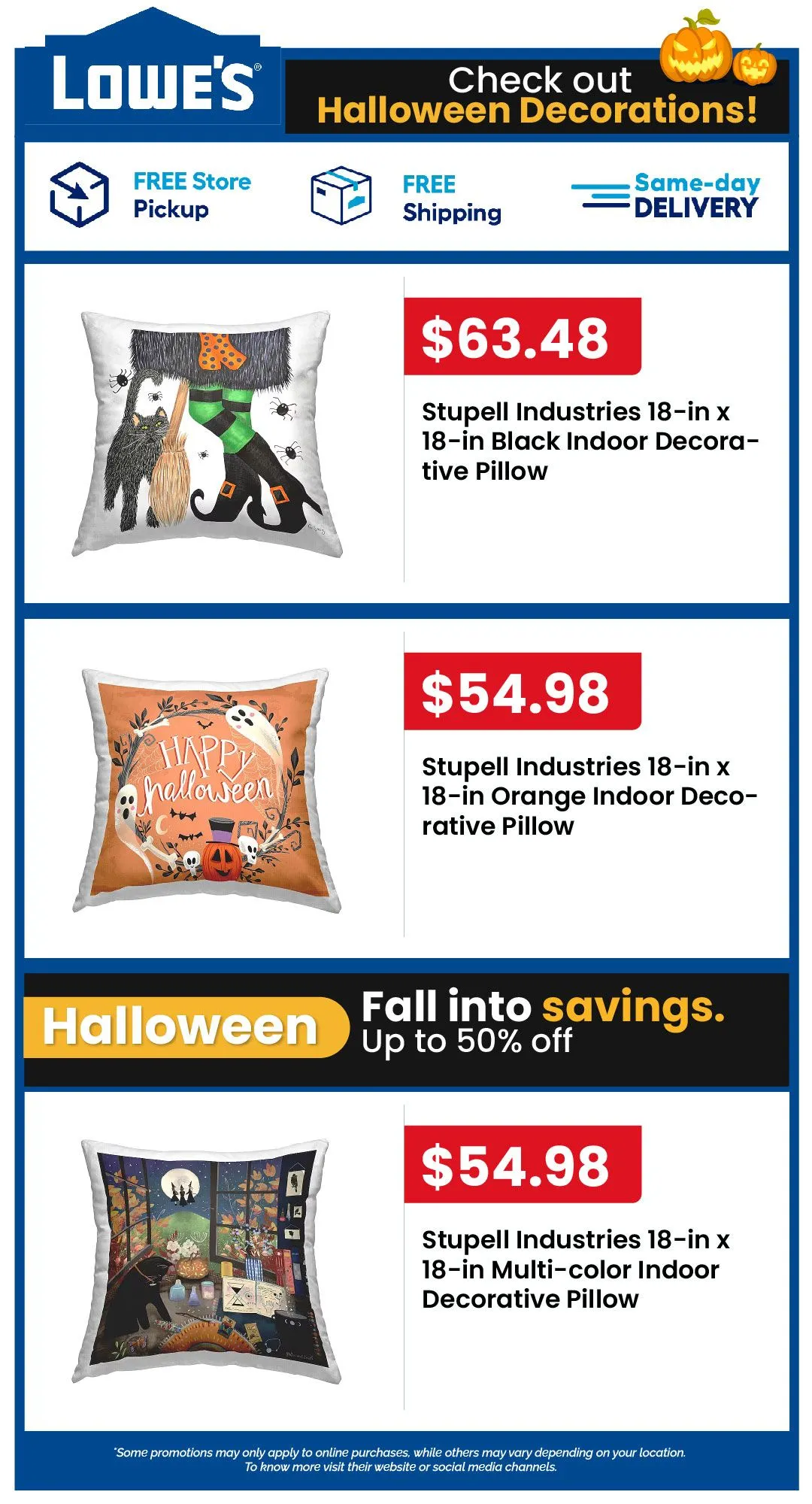 Weekly ad Lowe's Halloween sales from September 27 to October 31 2024 - Page 13