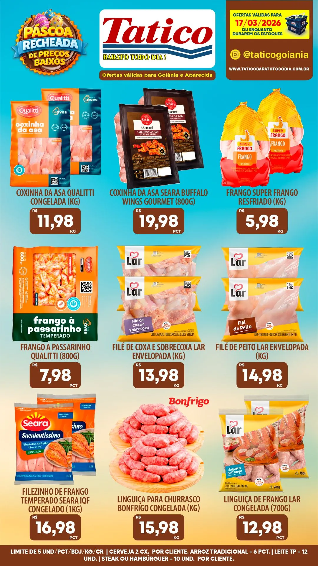 Encarte de Folhetos Tatico 17 de março até 17 de março 2026 - Pagina 13