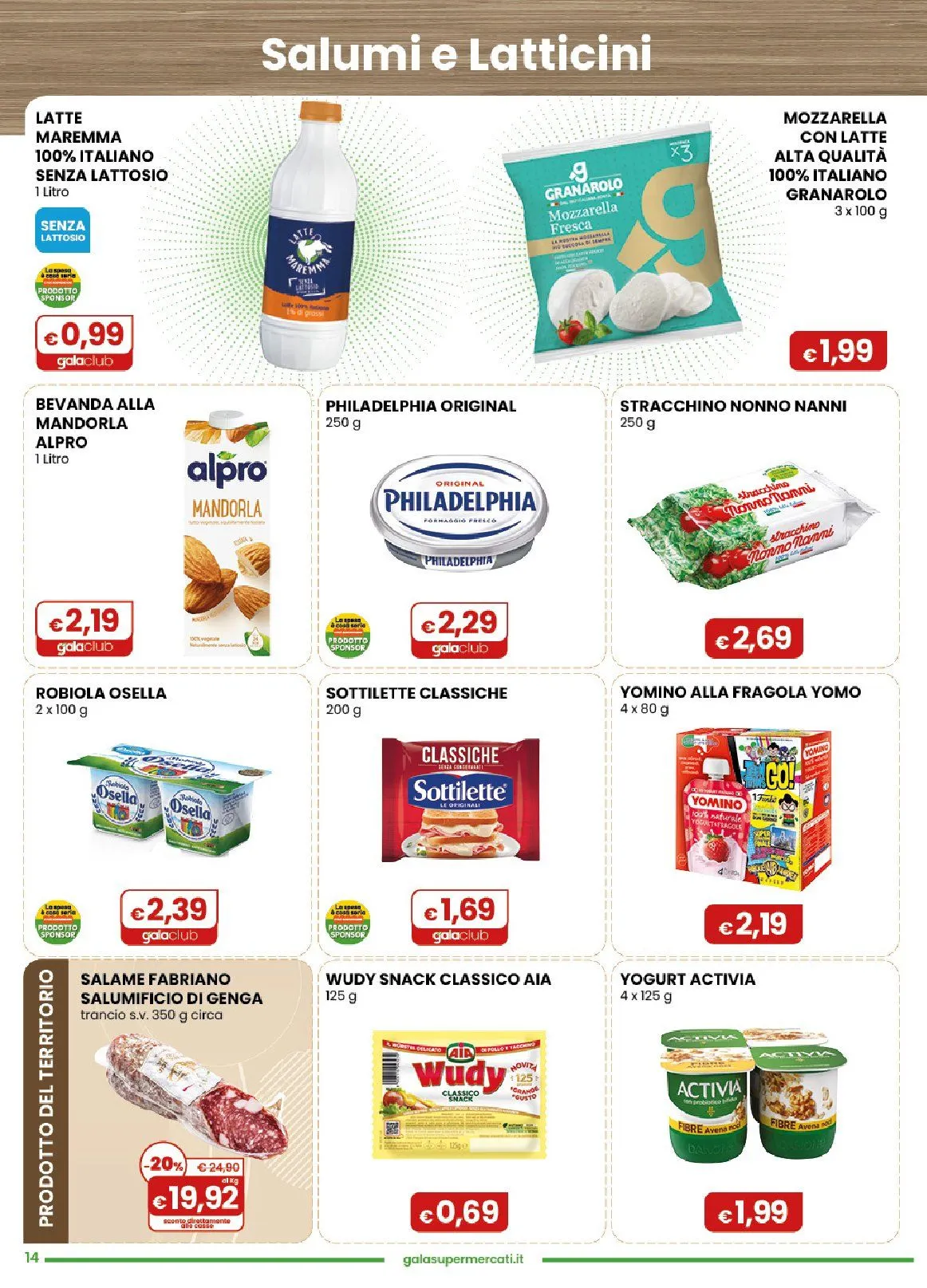 Volantini Gala Supermercati da 20 maggio a 2 giugno di 2026 - Pagina del volantino 14