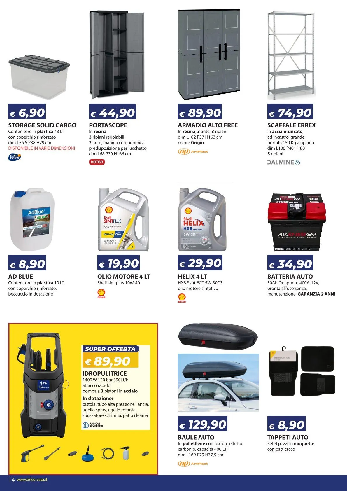 Volantini Bricocasa da 3 luglio a 27 luglio di 2025 - Pagina del volantino 14