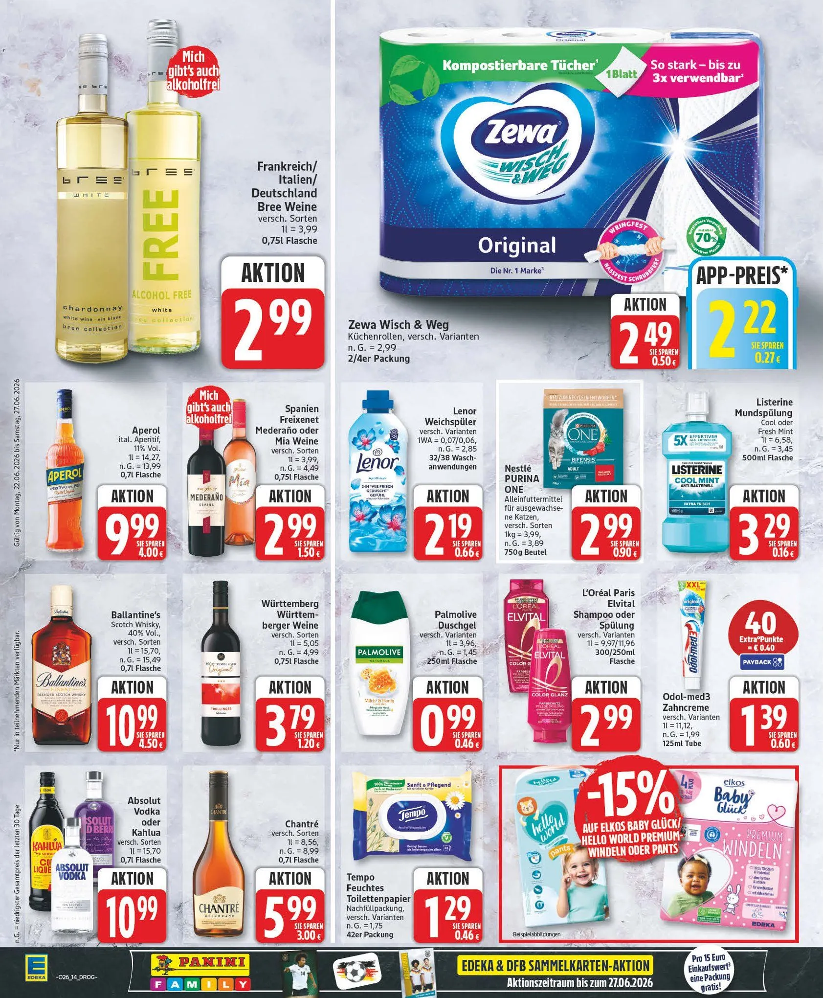 Edeka Angebote von 22. Juni bis 27. Juni 2026 - Prospekt seite 14