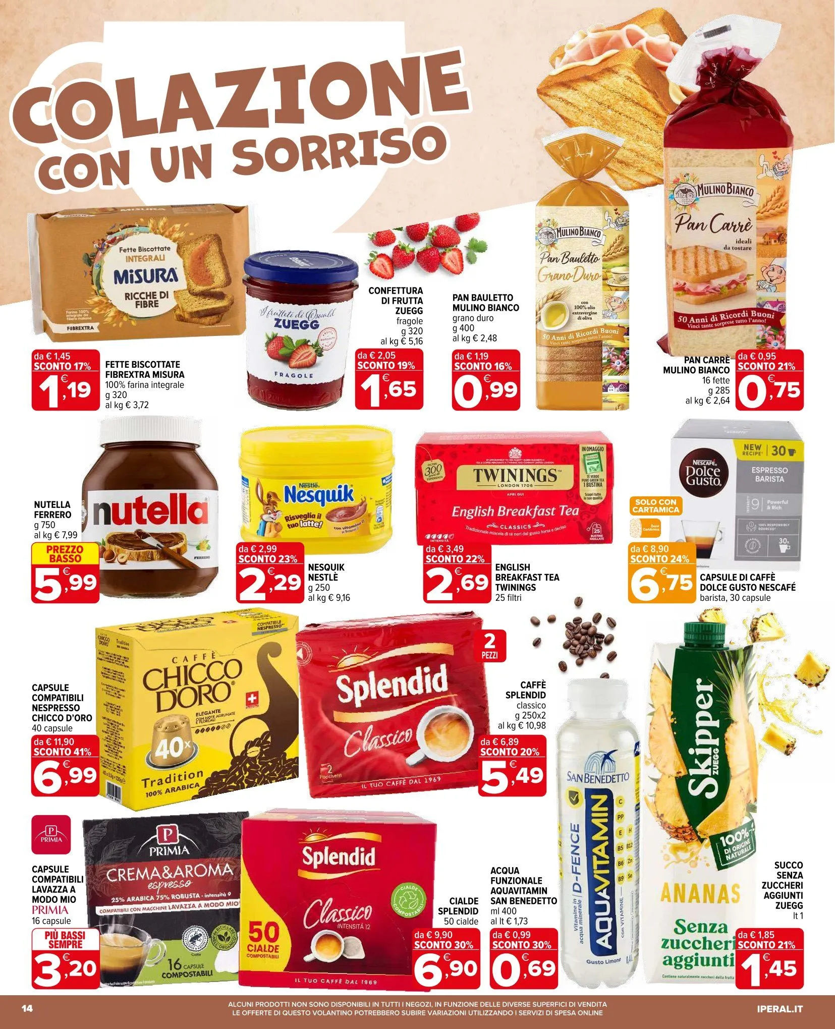 Offerta speciale di Iperal da 29 ottobre a 11 novembre di 2025 - Pagina del volantino 14