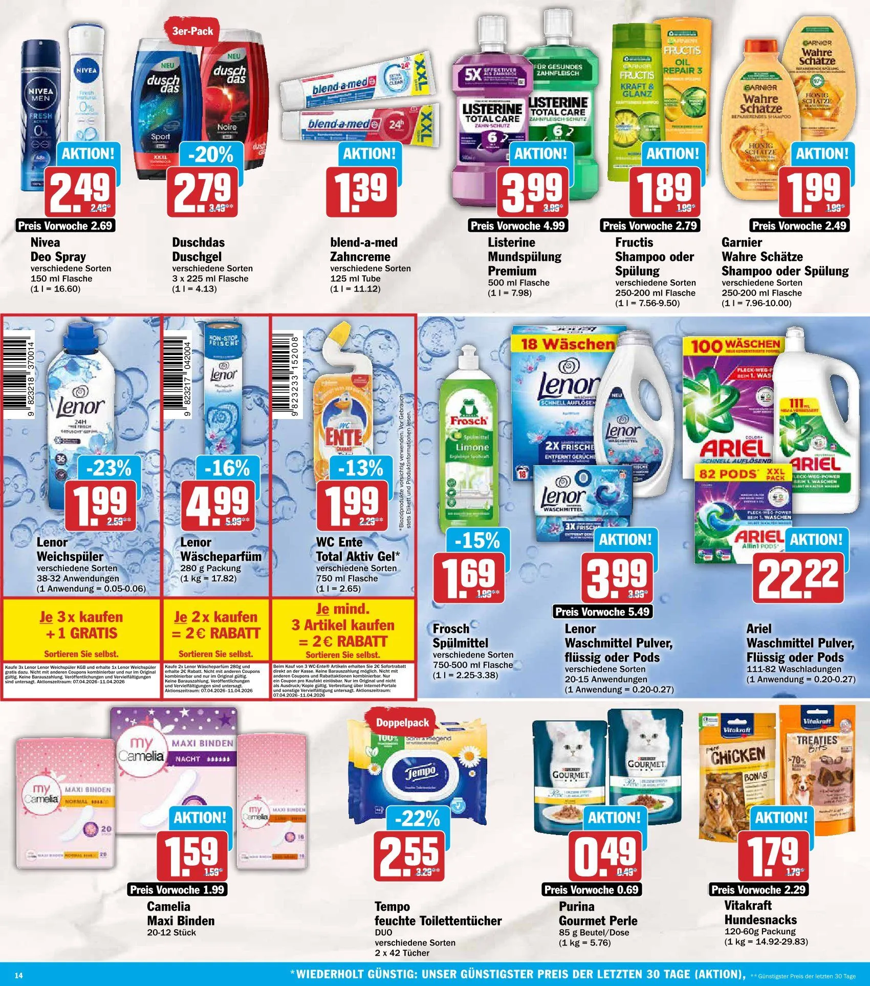 AEZ Angebote von 7. April bis 11. April 2026 - Prospekt seite 14