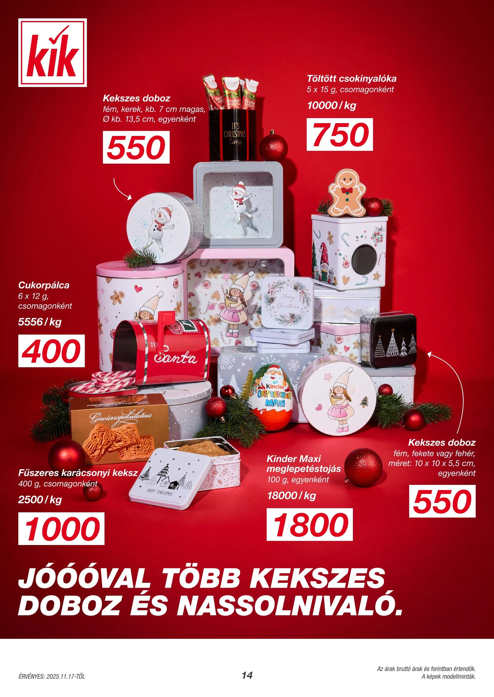Katalógus  Kik üzletben december 10.-tól január 31.-ig 2026. - Oldal 14