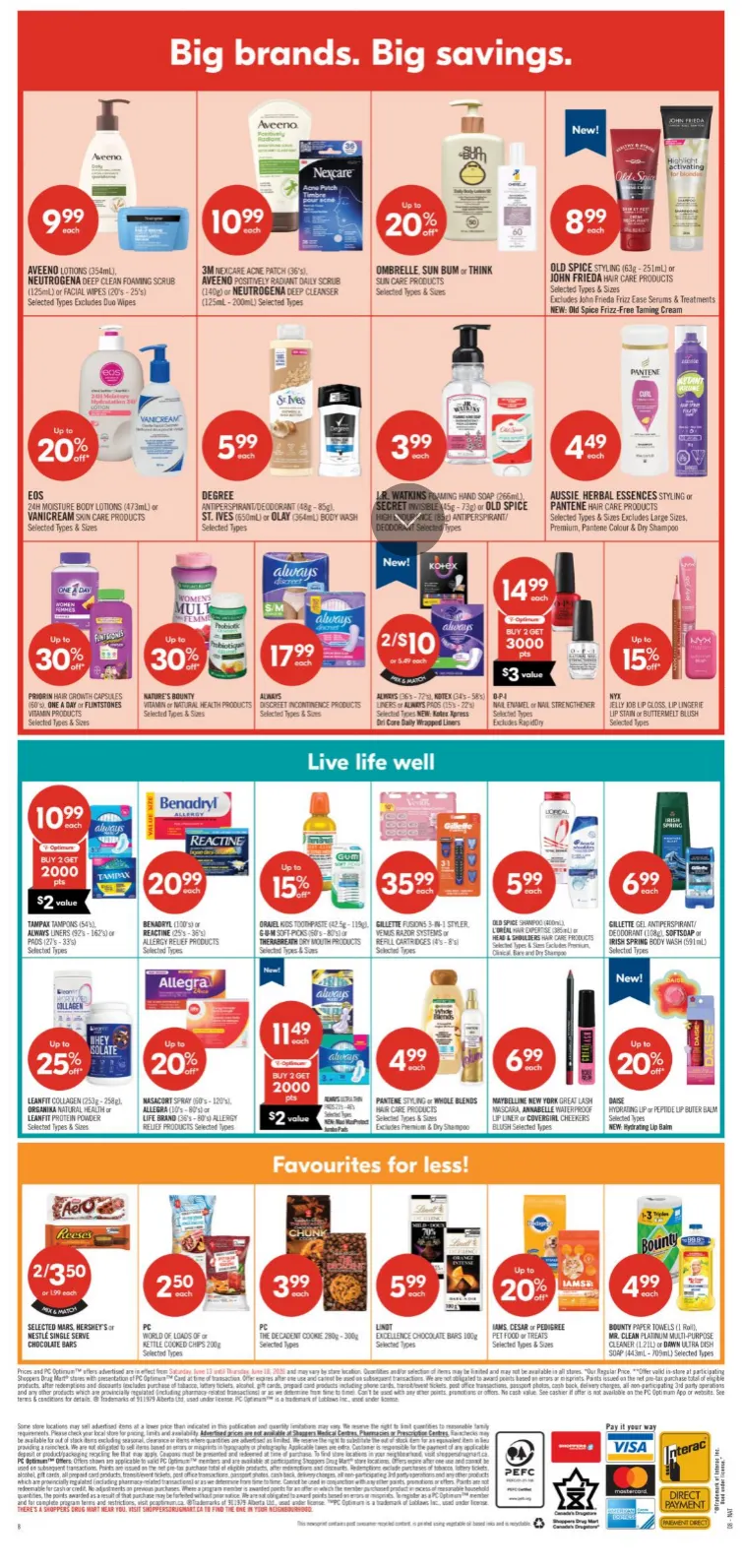 Shoppers Drug Mart Sales from June 13 to June 18 2026 - flyer page 14