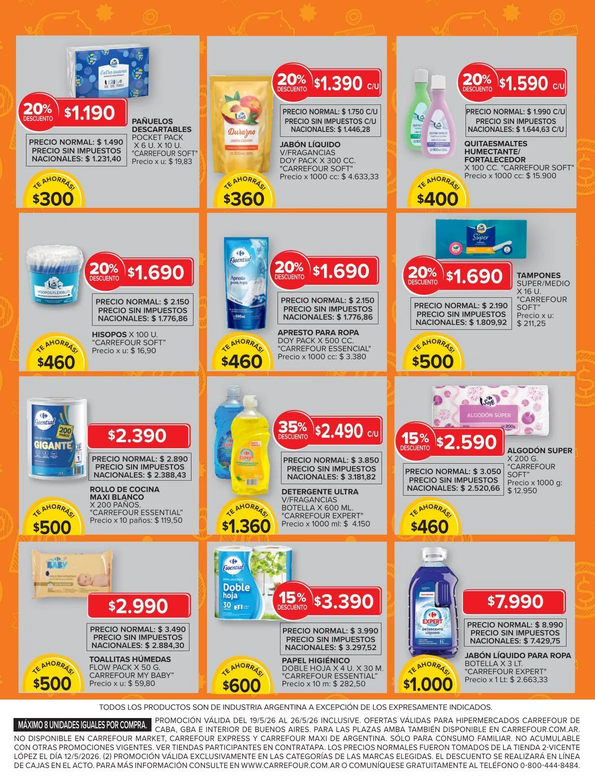 Ofertas de Ofertas Carrefour 19 de mayo al 26 de mayo 2026 - Página 14 del catálogo