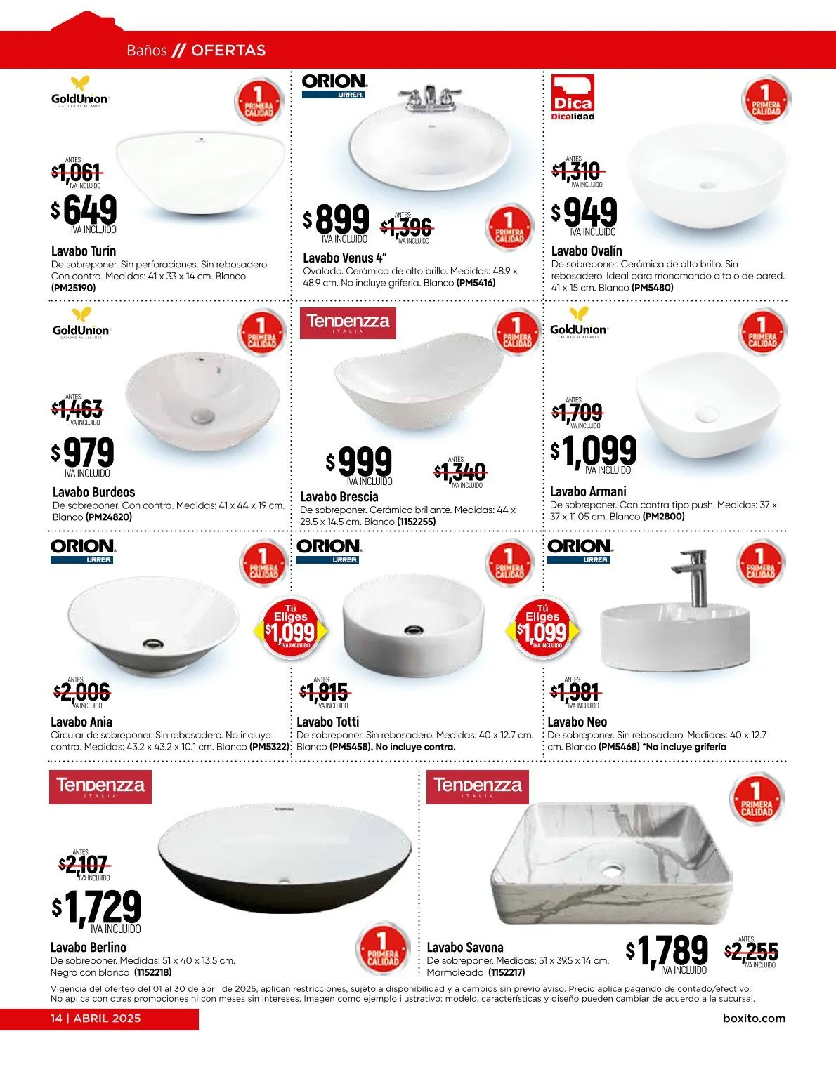 Catálogo de Catalogo 1 de abril al 30 de abril 2025 - Pagina 14