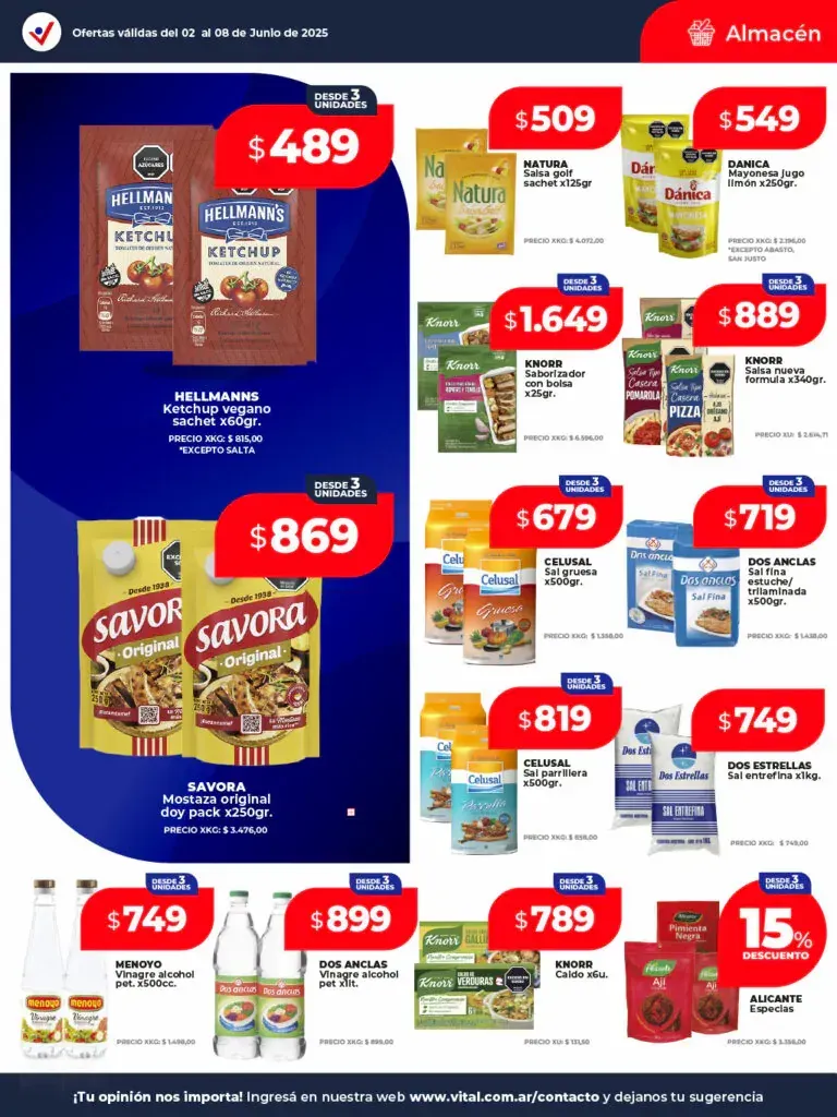 Ofertas de Ofertas de la semana Vital 2 de junio al 8 de junio 2025 - Página 15 del catálogo