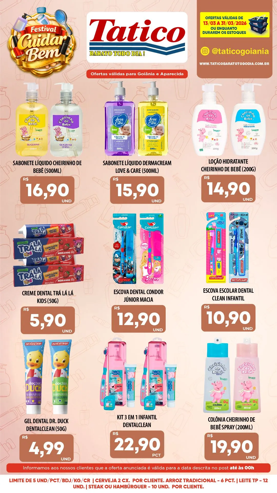 Encarte de Folhetos Tatico 13 de março até 31 de março 2026 - Pagina 13