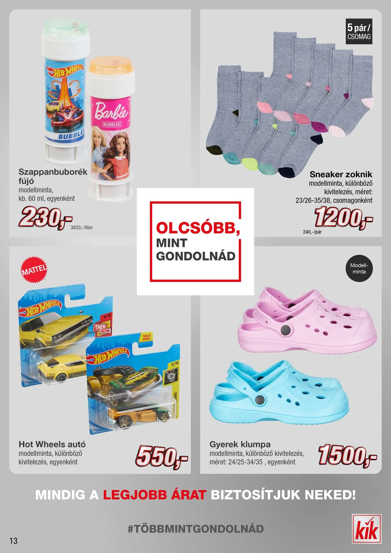 Katalógus Kik Prospektus ajánlatok augusztus 19.-tól szeptember 30.-ig 2024. - Oldal 13