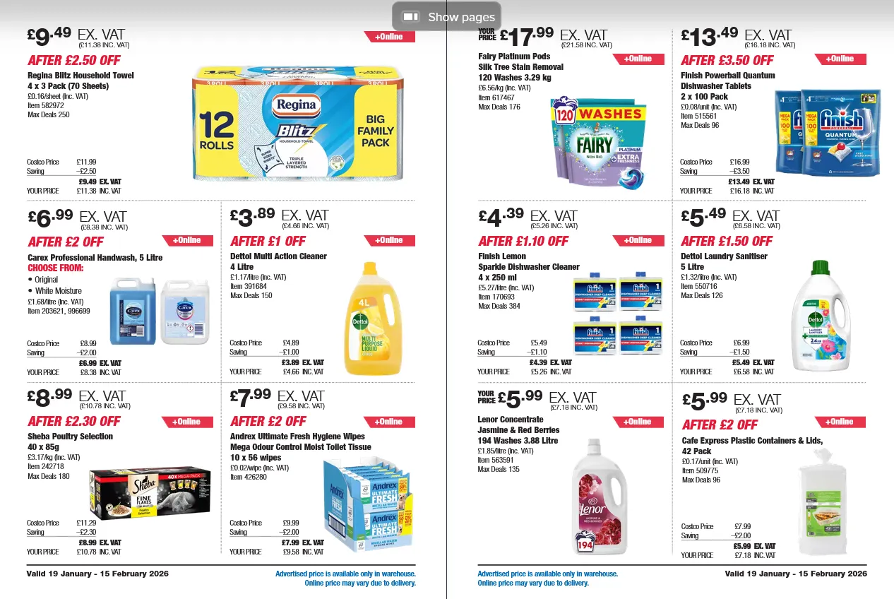 Costco Deals  from 19 January to 15 February 2026 - Catalogue Page 14