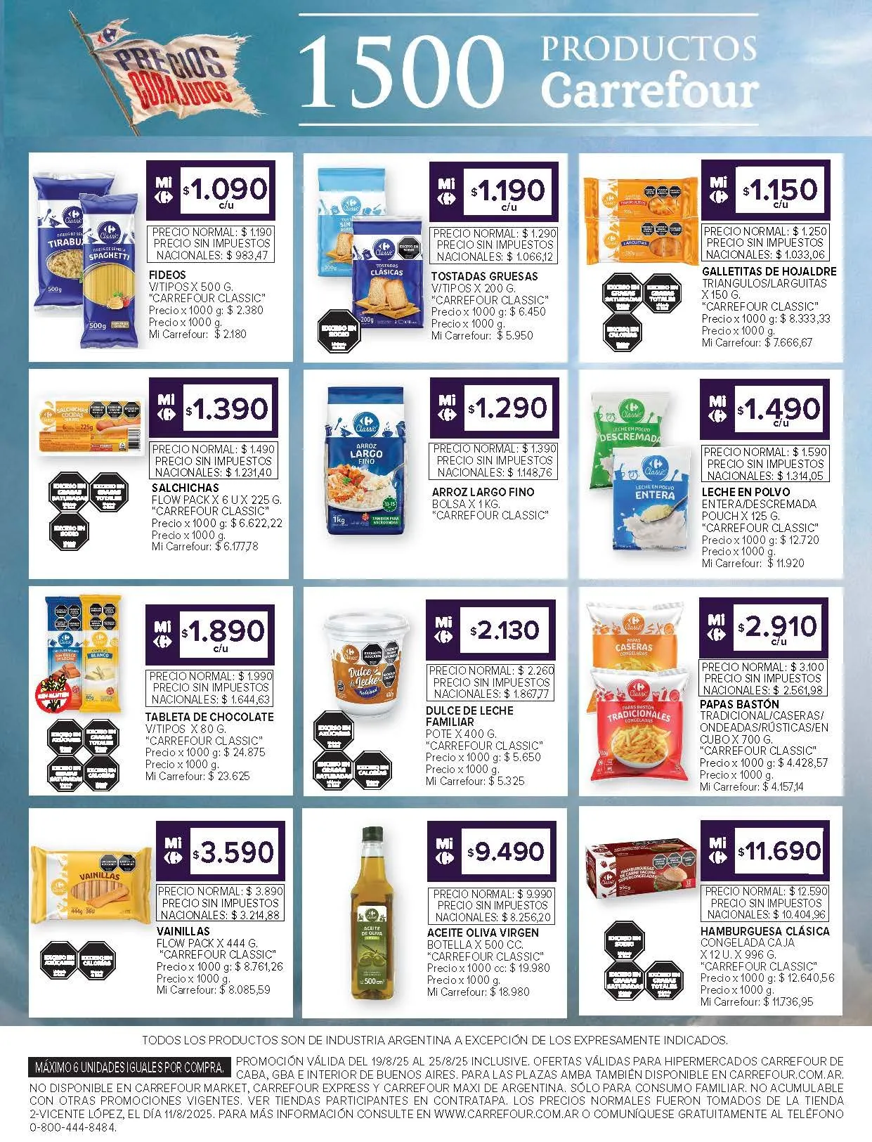 Ofertas de Ofertas Carrefour 19 de agosto al 26 de agosto 2025 - Página 13 del catálogo