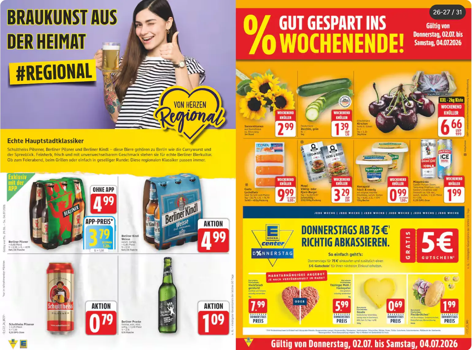 E-Center Prospekte von 29. Juni bis 4. Juli 2026 - Prospekt seite 14