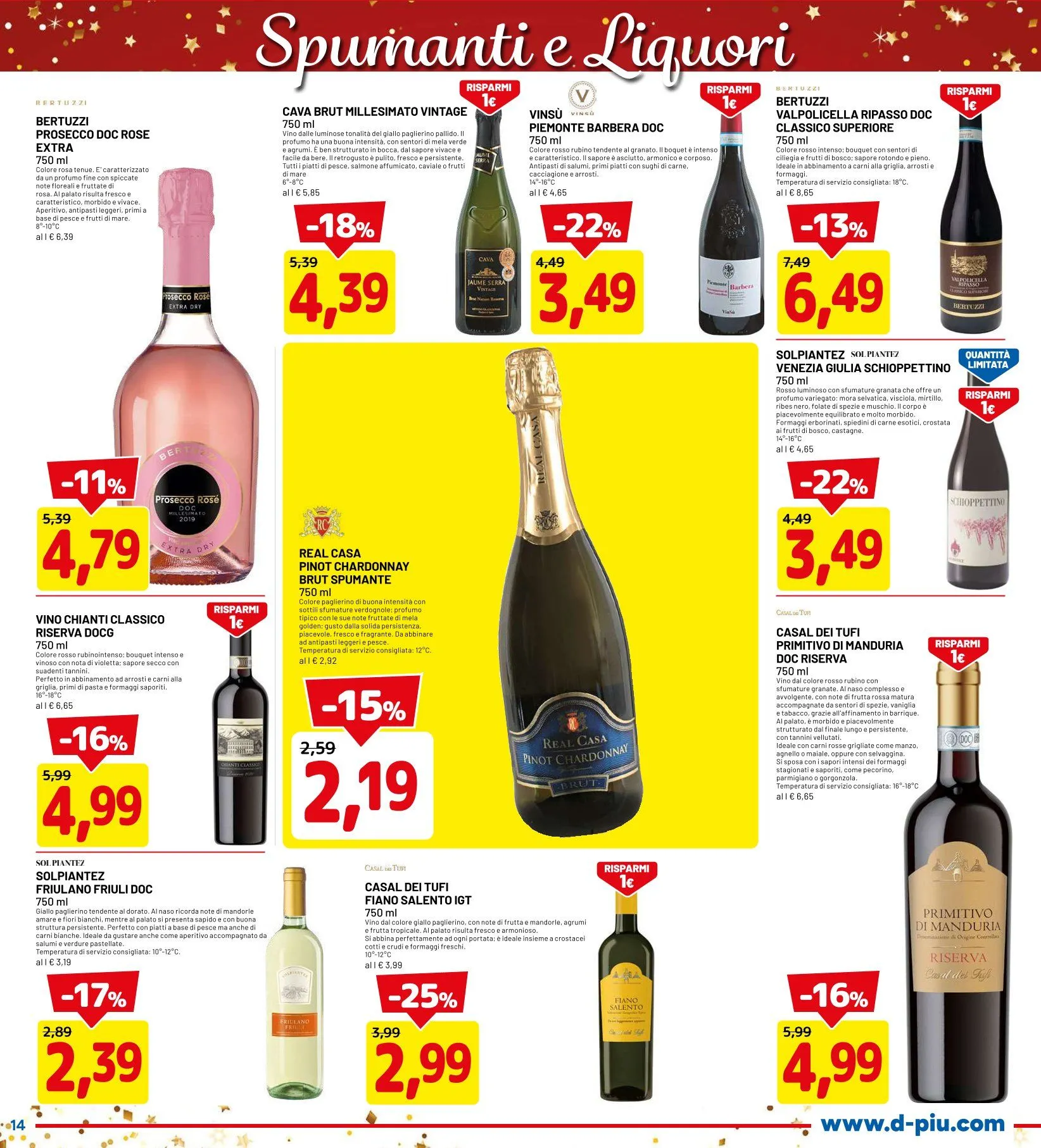 D Più Volantino da 22 dicembre a 31 dicembre di 2025 - Pagina del volantino 14