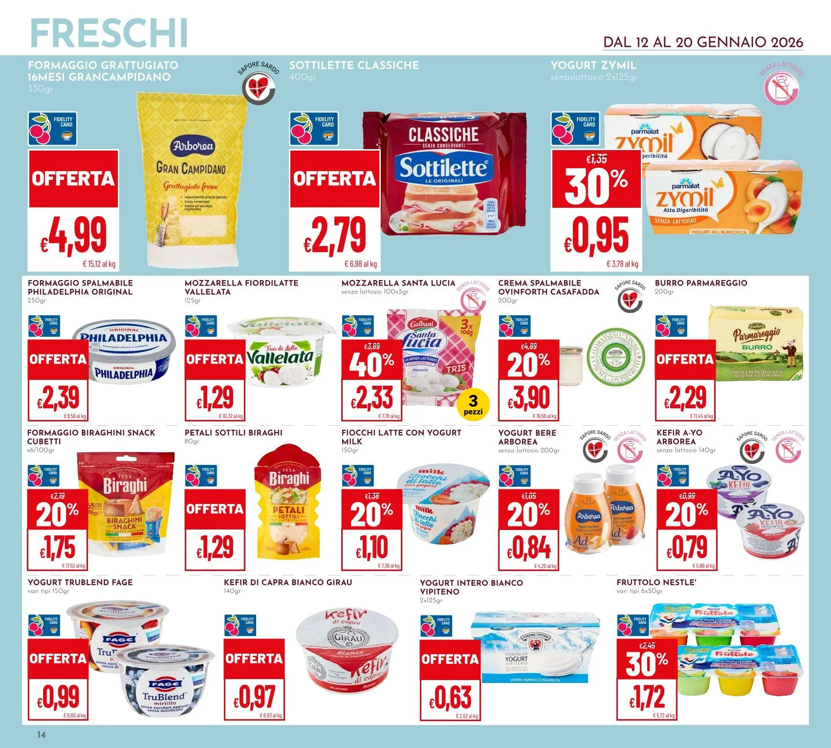 Volantini Pan da 12 gennaio a 20 gennaio di 2026 - Pagina del volantino 14