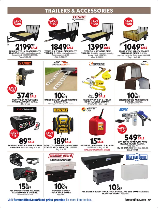 Weekly promotion Blain's Farm & Fleet Sales spanning from May 21 to May 31 2026 - Page 14 for Catalogue 365