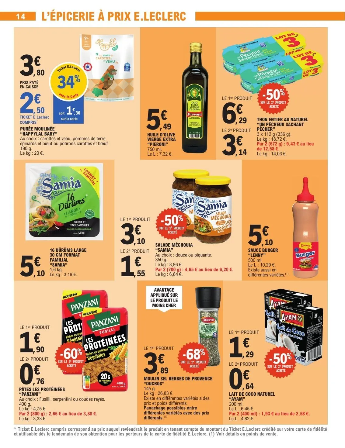 E.Leclerc Catalogue du 14 juillet au 25 juillet 2026 - Catalogue page 14