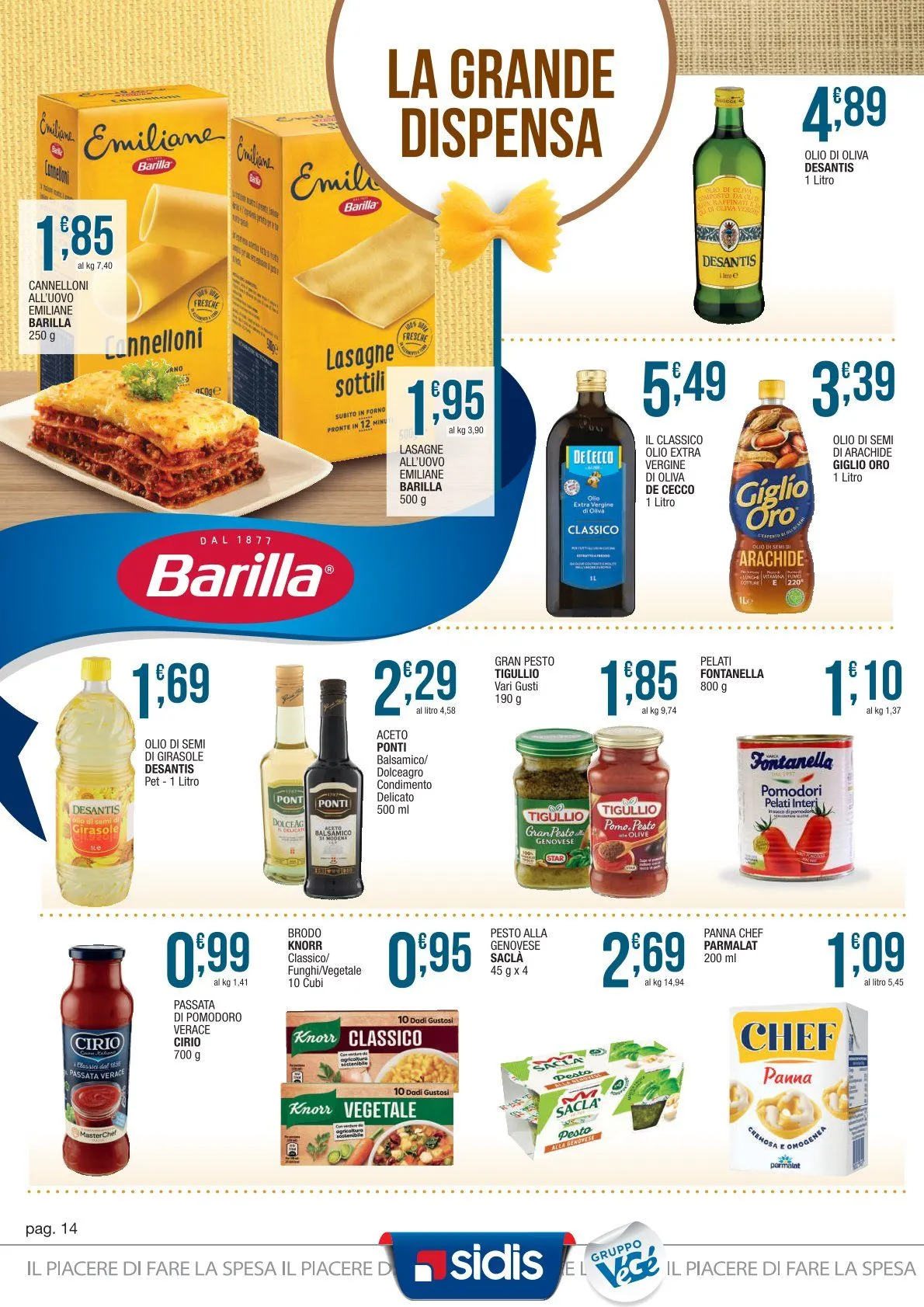 Maxi Sidis Volantino da 11 dicembre a 24 dicembre di 2025 - Pagina del volantino 14