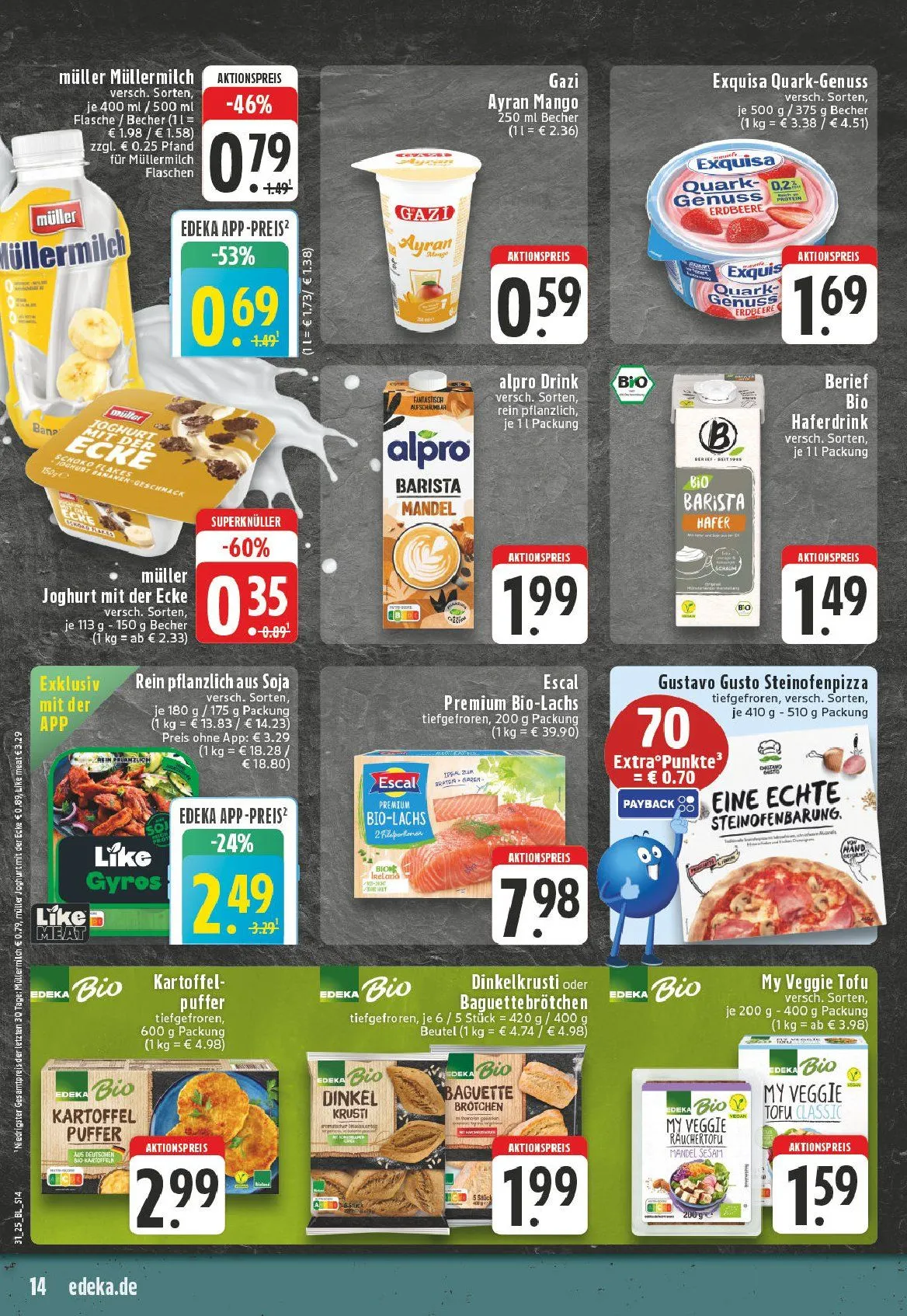 Edeka Prospekte von 28. Juli bis 2. August 2025 - Prospekt seite 14