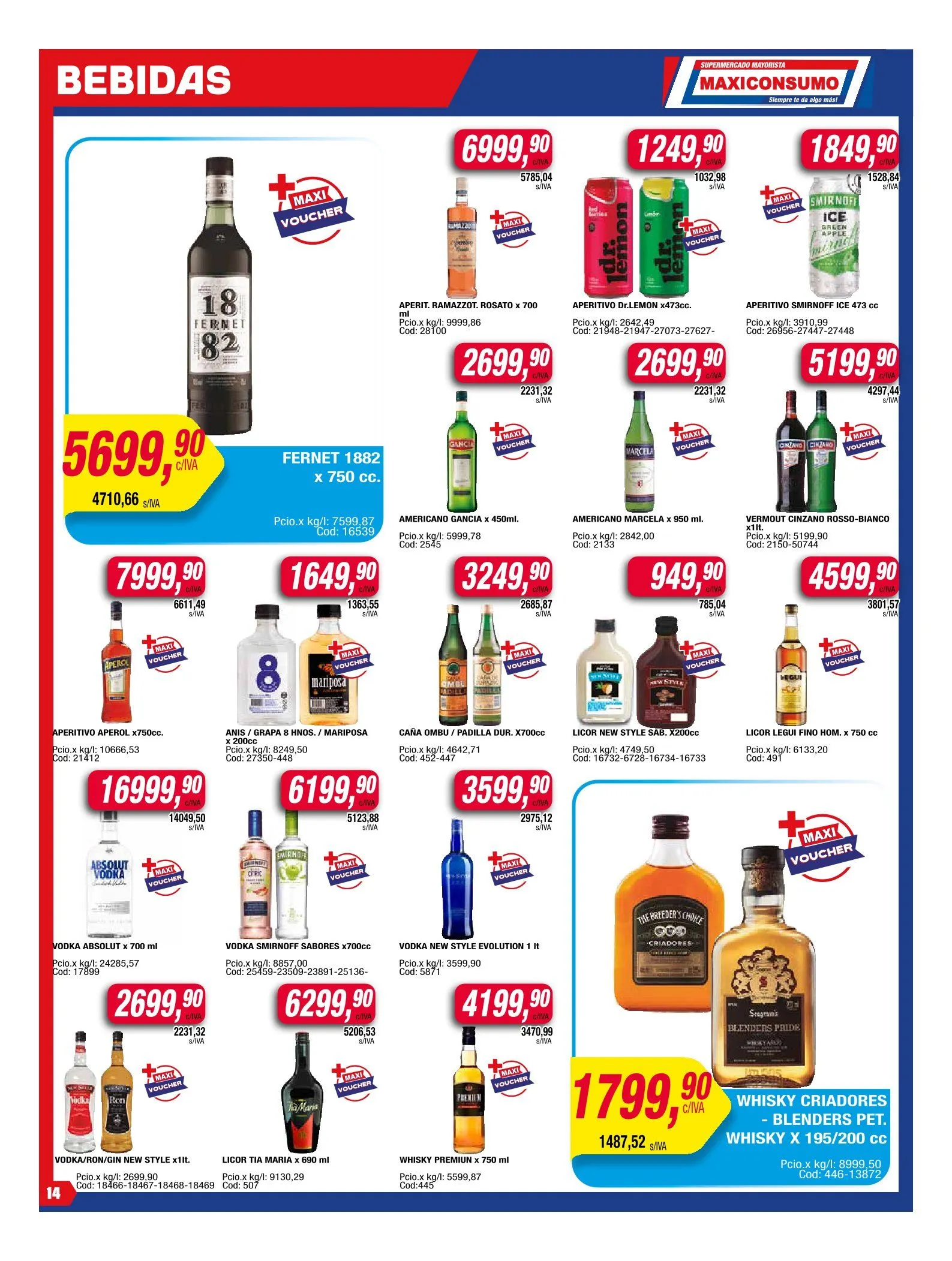 Ofertas de Maxiconsumo Ofertas 5 de mayo al 11 de mayo 2025 - Página 14 del catálogo