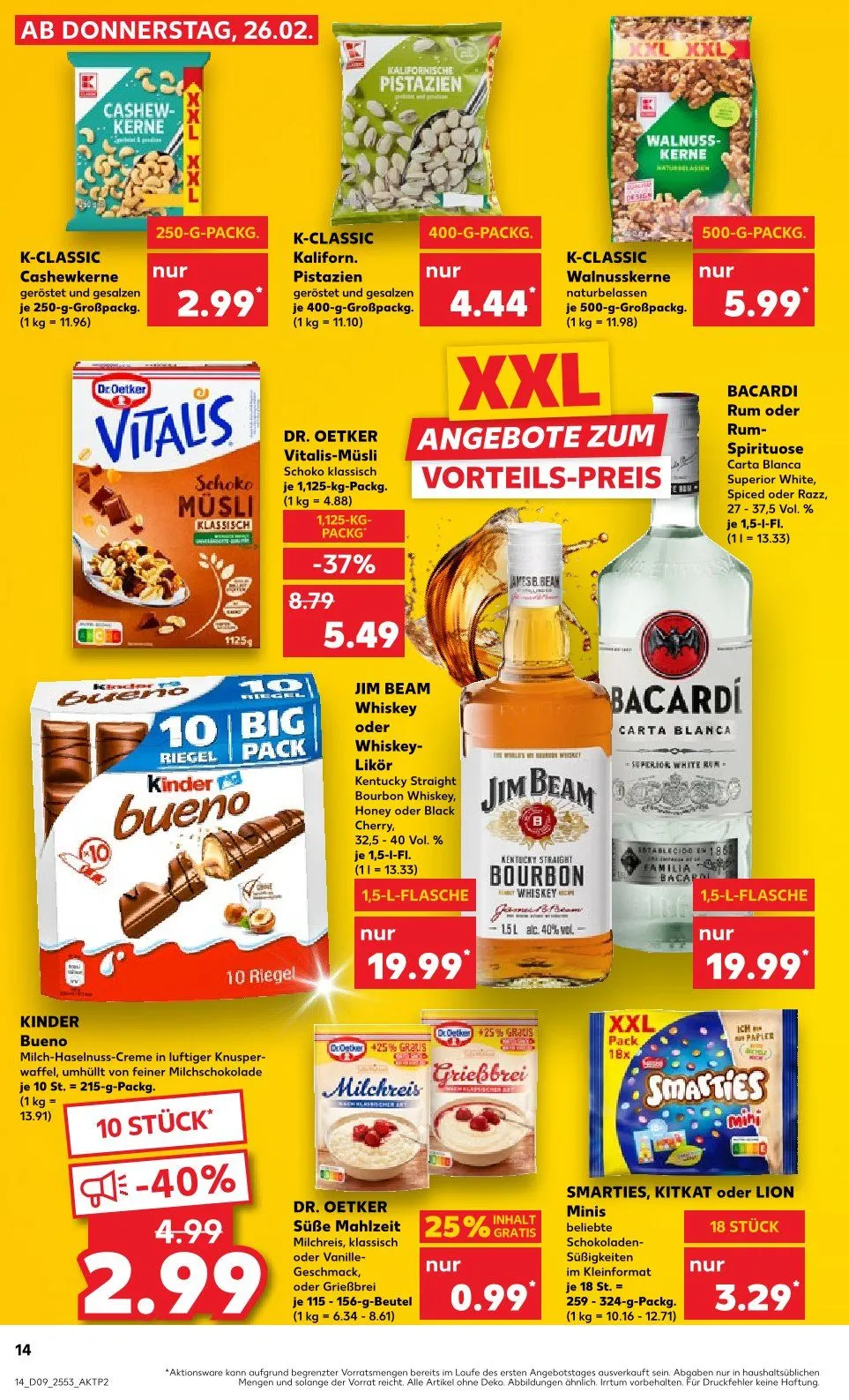 Kaufland Angebote von 27. Februar bis 4. März 2026 - Prospekt seite 14
