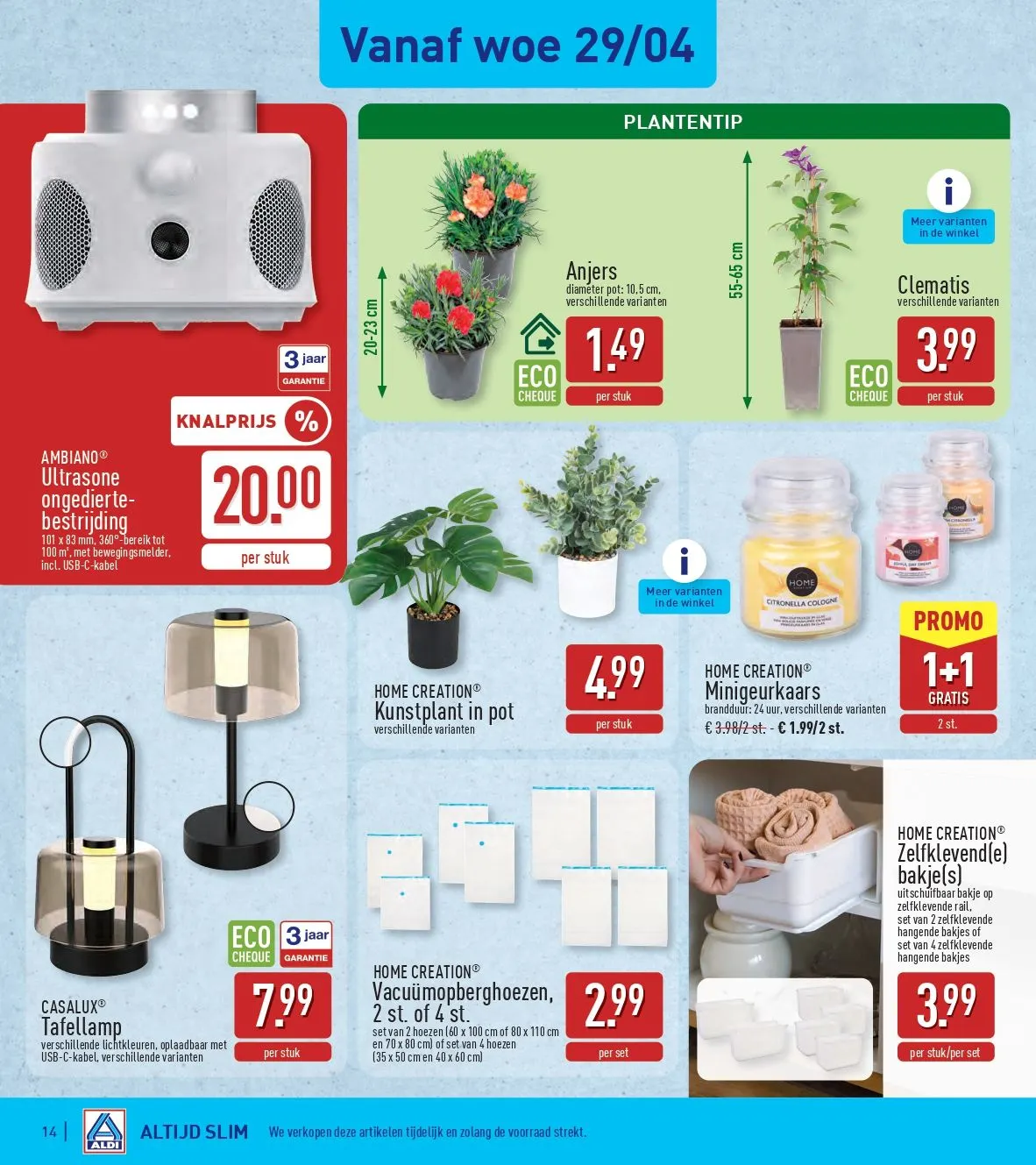  ALDI Folder van 20 april tot 25 april 2026 - folder pagina 14