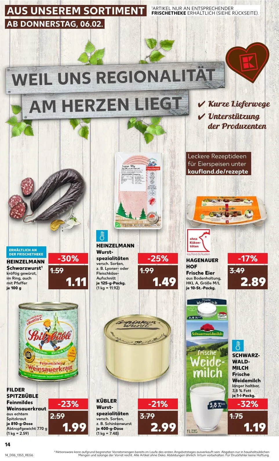 Kaufland Prospekt von 6. Februar bis 12. Februar 2025 - Prospekt seite 14