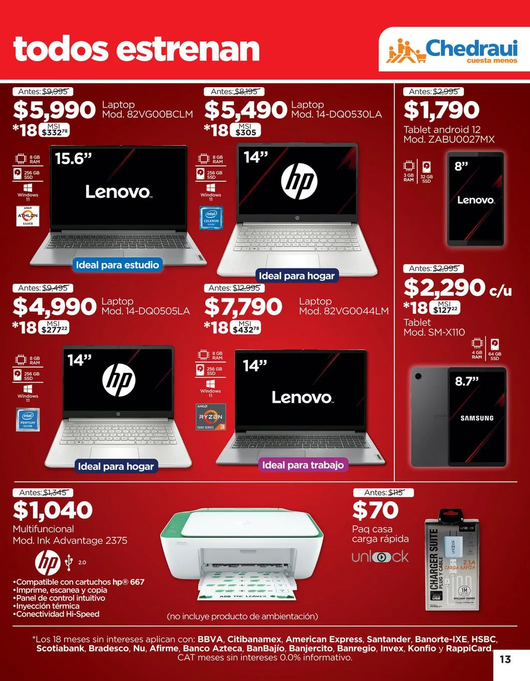 Catálogo de Ofertas imperdibles de Buen Fin 15 de noviembre al 18 de noviembre 2024 - Pagina 13