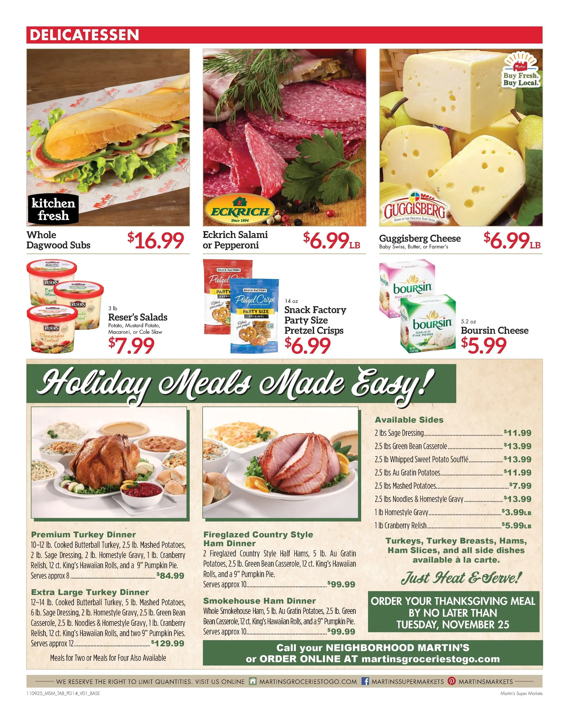 Weekly promotion Martin’s Sales spanning from November 9 to November 15 2025 - Page 14 for Catalogue 365