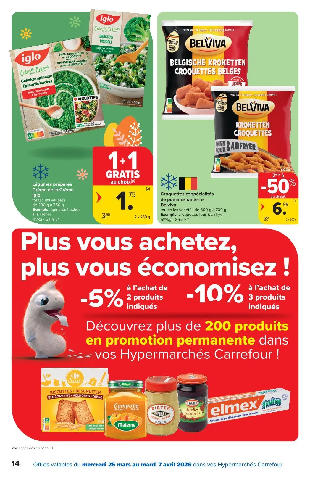 Carrefour folders van 25 maart tot 7 april 2026 - folder pagina 14