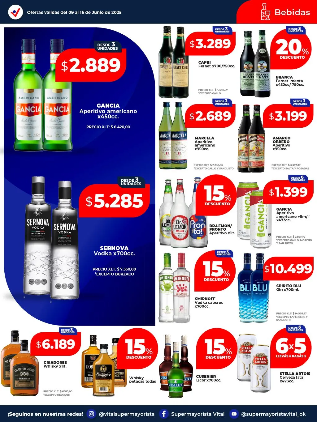 Ofertas de Vital Ofertas 9 de junio al 16 de junio 2025 - Página 14 del catálogo