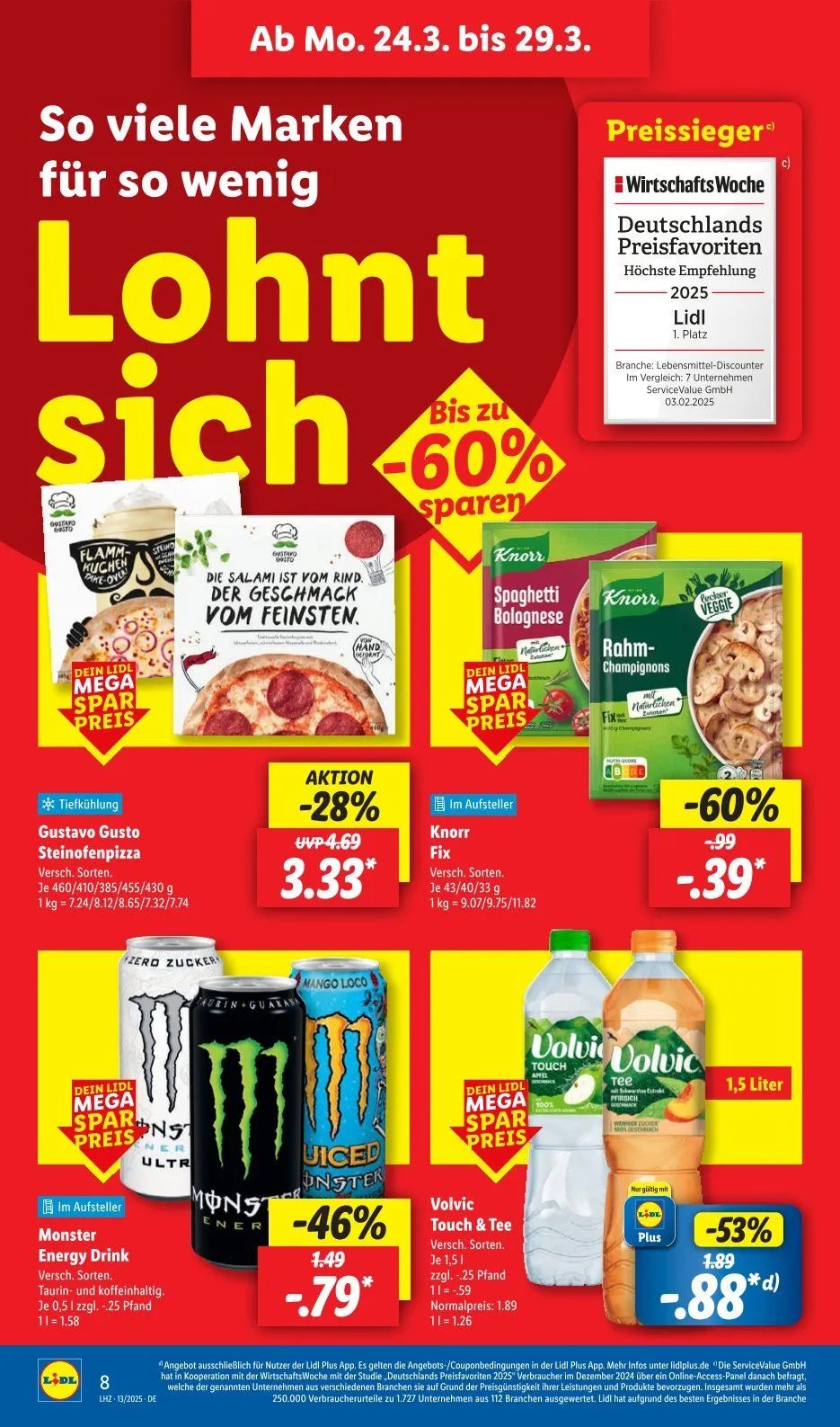 Lidl Prospekt von 24. März bis 29. März 2025 - Prospekt seite 14