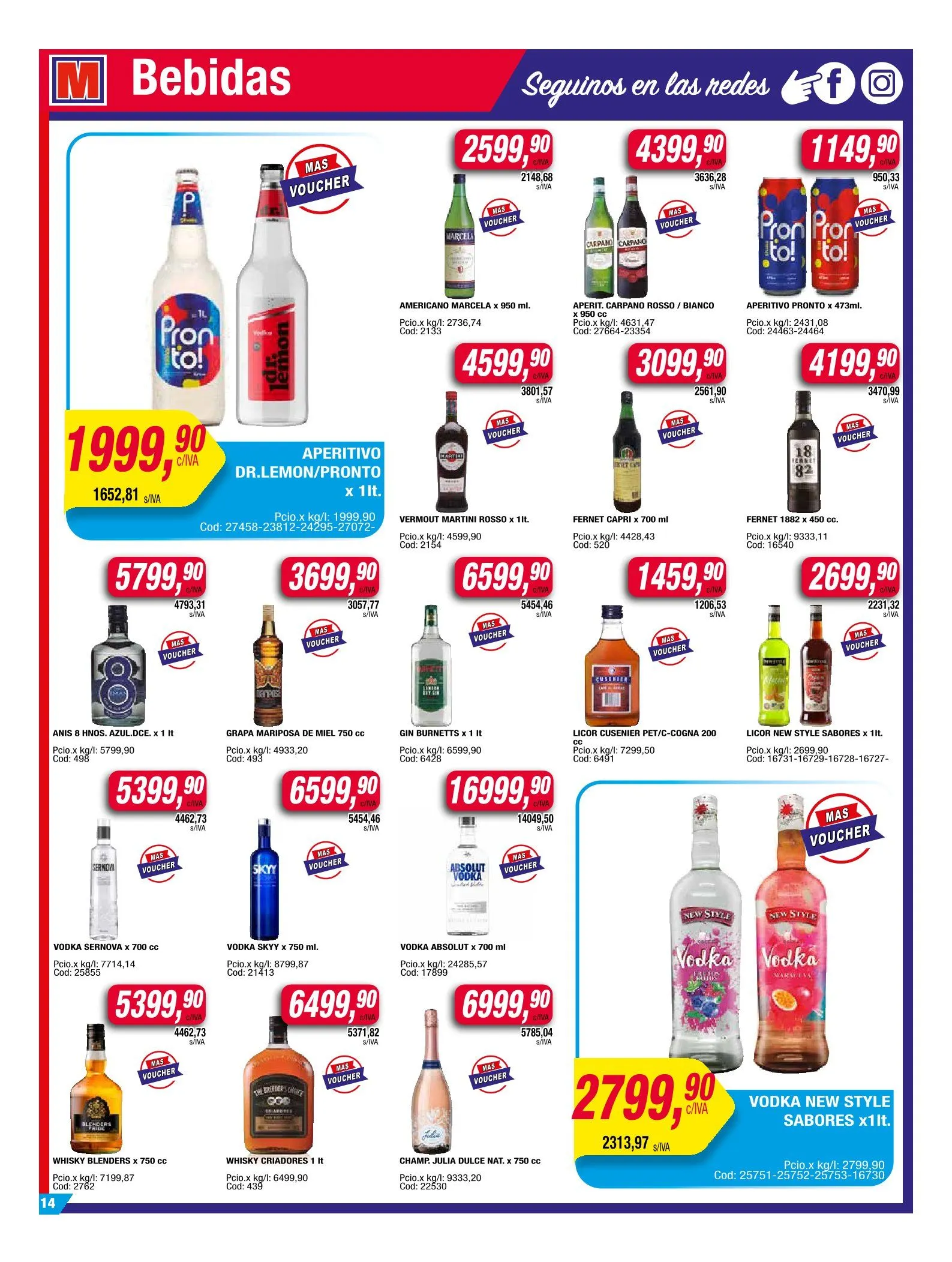 Ofertas de Maxiconsumo Oferta semanal 31 de marzo al 6 de abril 2025 - Página 14 del catálogo