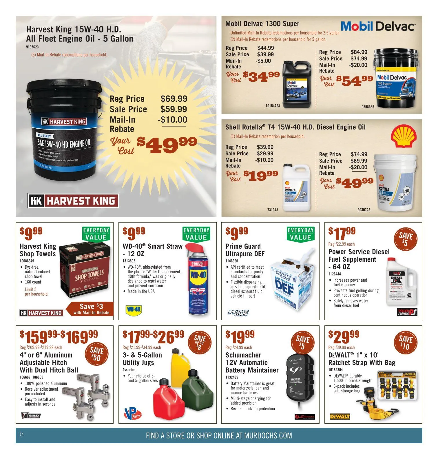 Weekly ad Murdoch´s  Sales from November 7 to November 13 2025 - Page 14