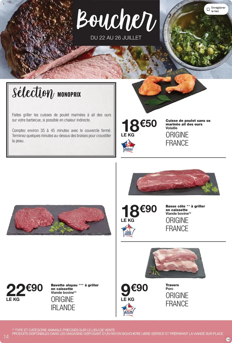 Catalogue Monoprix du 14 juillet au 26 juillet 2026 - Catalogue page 14