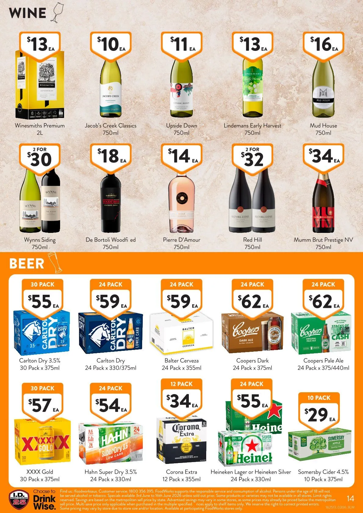 Foodworks Sales - Catalogue valid from 3 June to 16 June 2026 - page 14