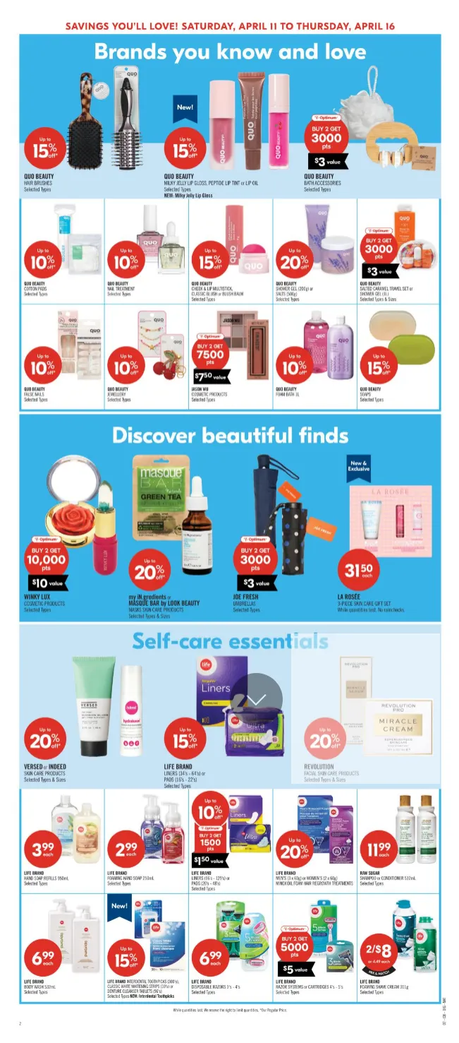 Pharmaprix Sales from April 9 to April 22 2026 - flyer page 14