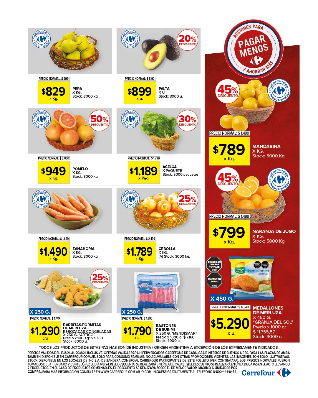 Ofertas de Carrefour Ofertas y descuentos 13 de agosto al 20 de agosto 2024 - Página 13 del catálogo