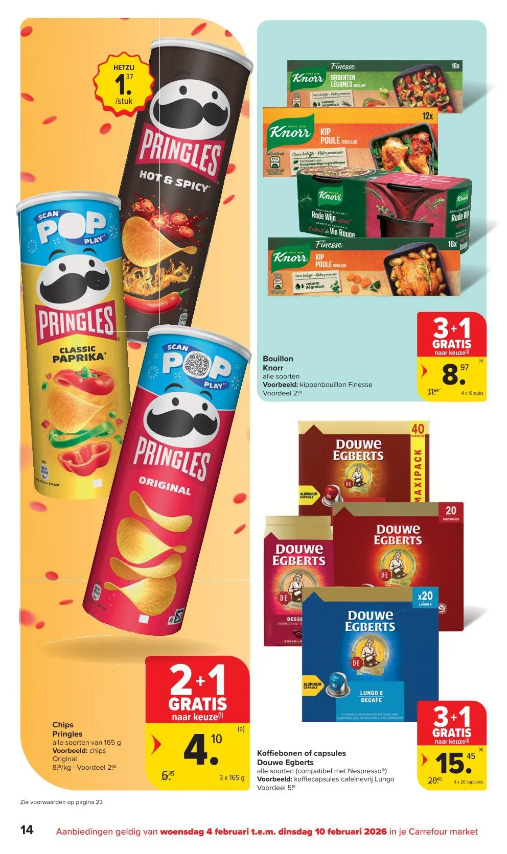 Carrefour folder van 4 februari tot 10 februari 2026 - folder pagina 14