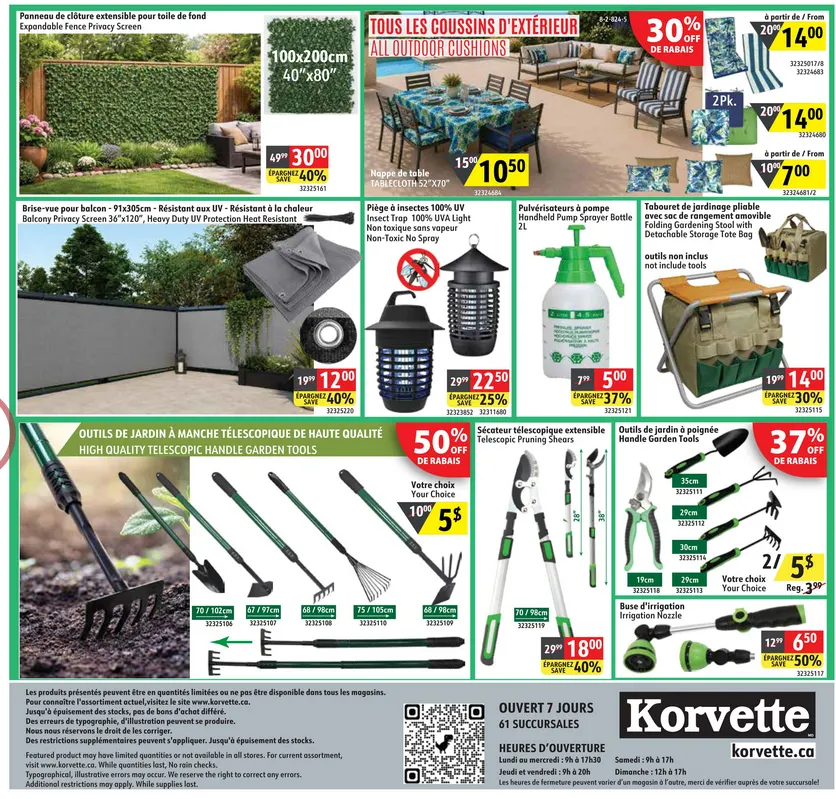 Korvette from June 11 to June 14 2026 - flyer page 14
