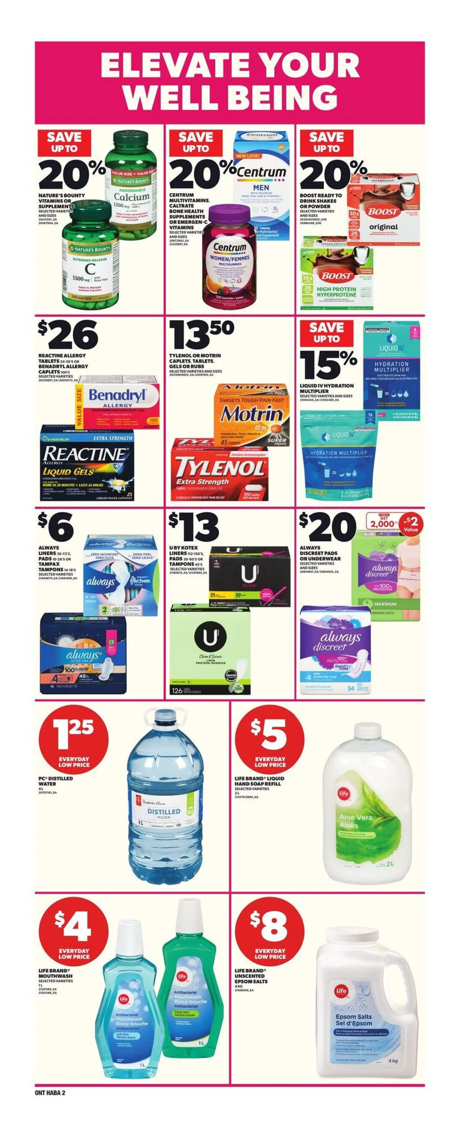 Independent Sales from July 31 to August 6 2025 - flyer page 14