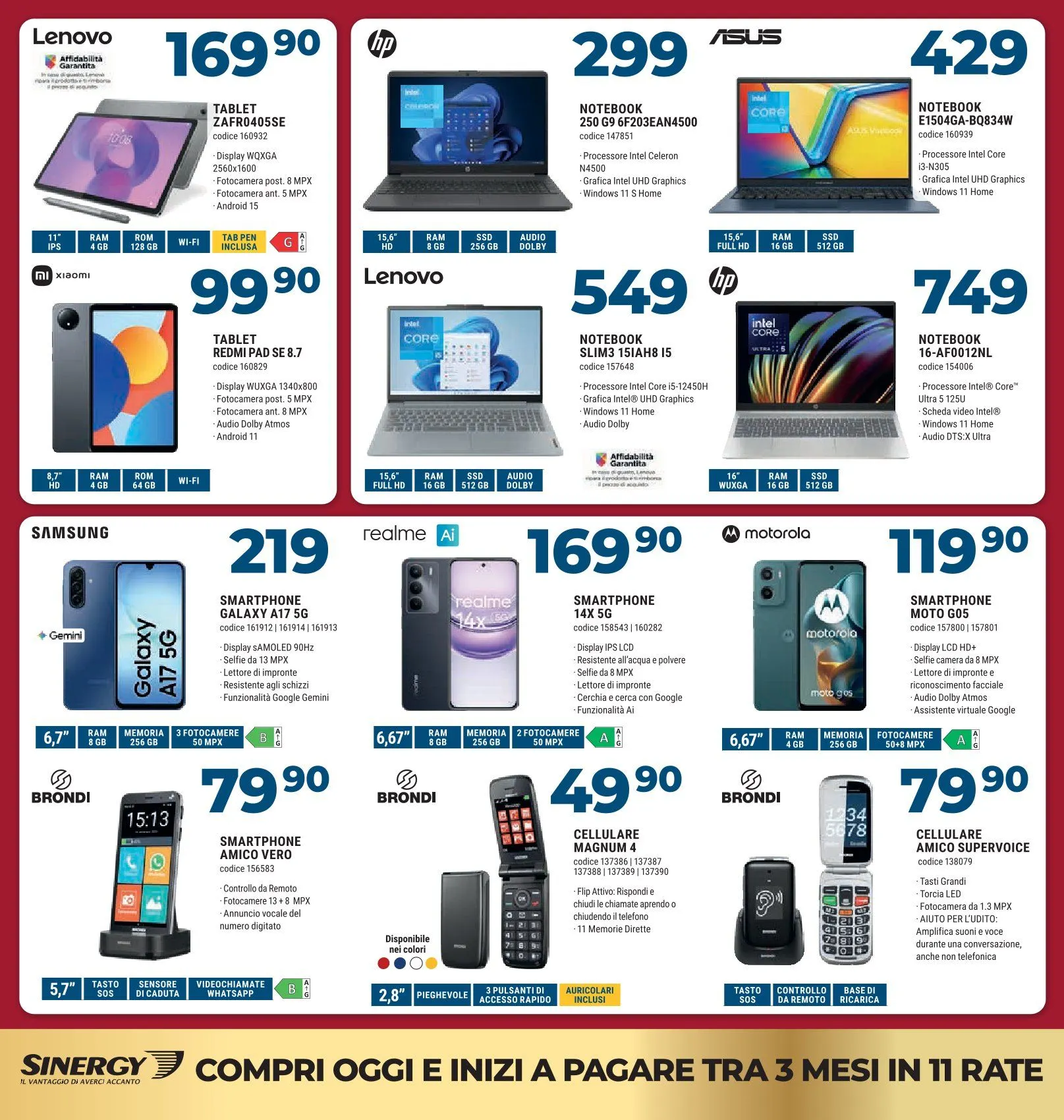 Sinergy Volantino da 1 dicembre a 31 dicembre di 2025 - Pagina del volantino 14