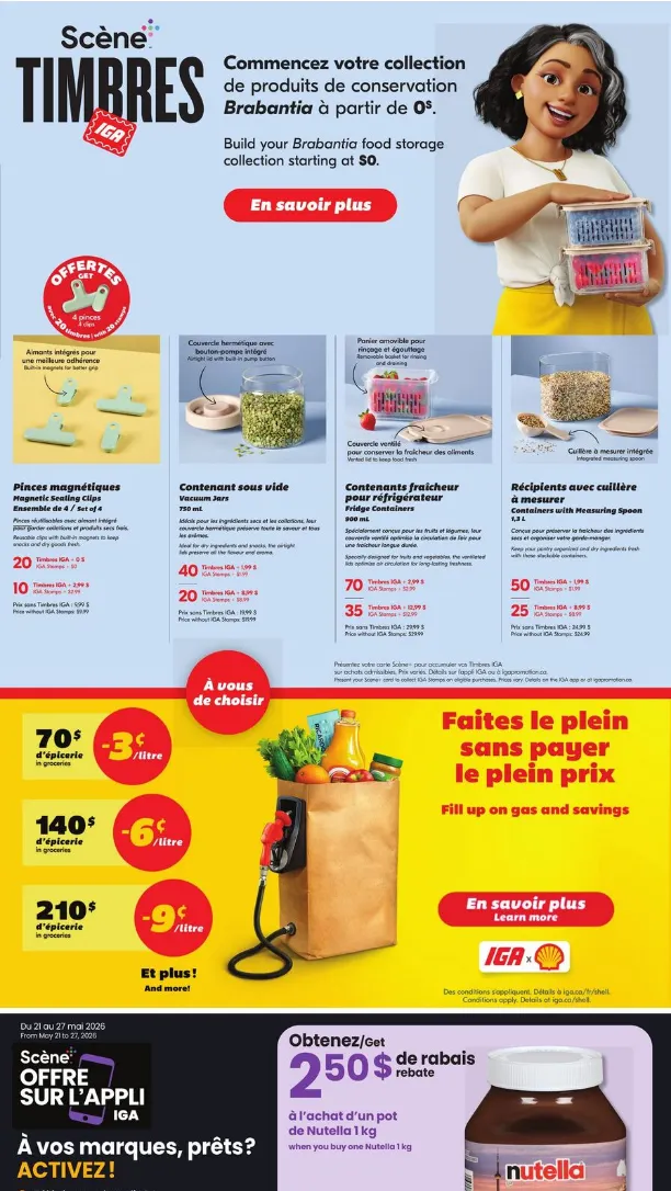 IGA Sales from May 21 to May 27 2026 - flyer page 14