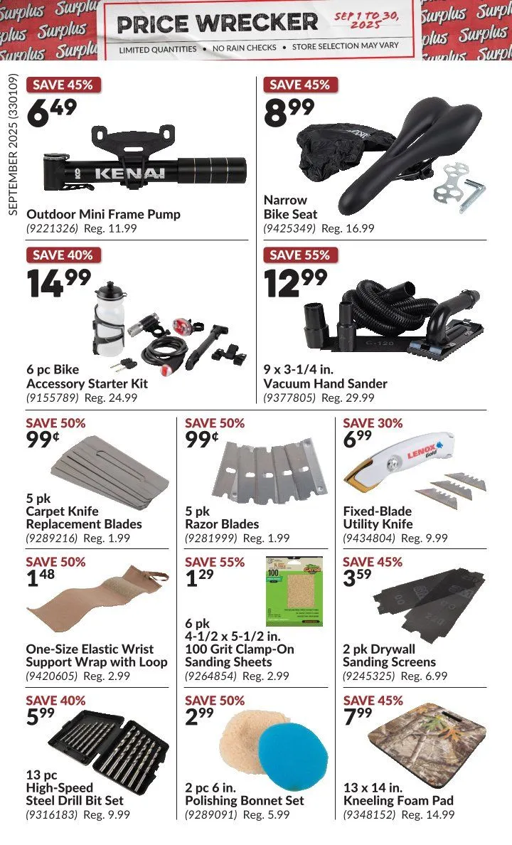 Princess Auto Sales from September 1 to September 30 2025 - flyer page 14