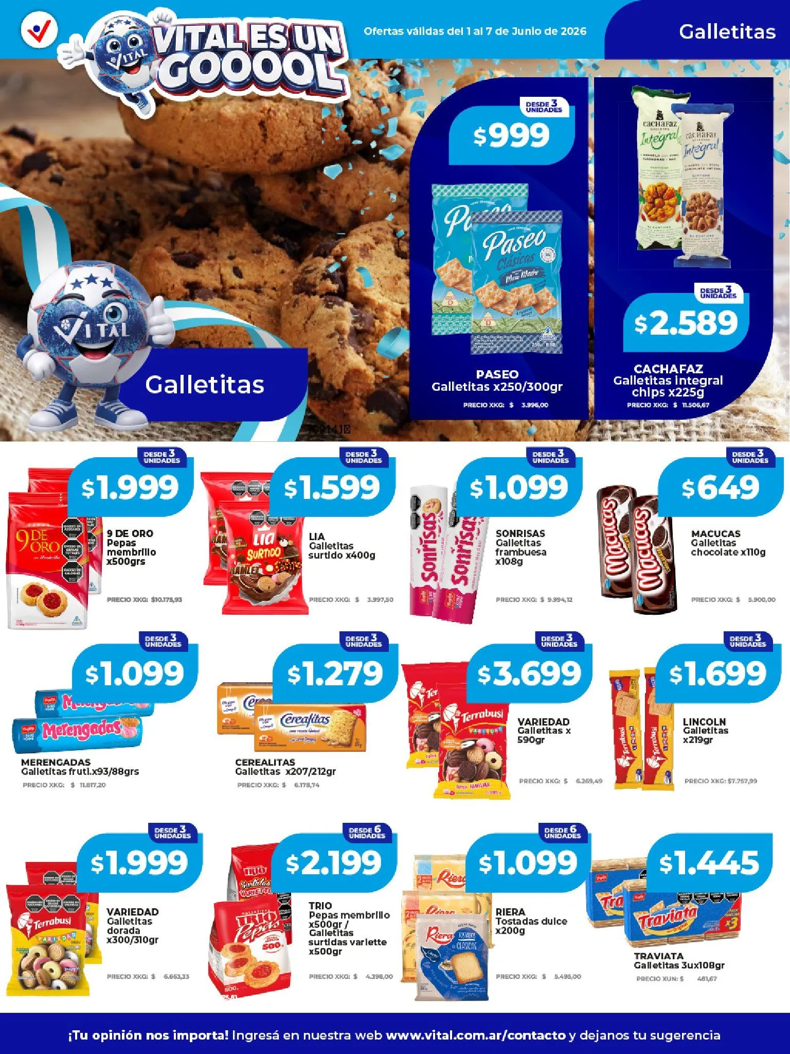 Ofertas de Vital Ofertas 1 de junio al 7 de junio 2026 - Página 14 del catálogo