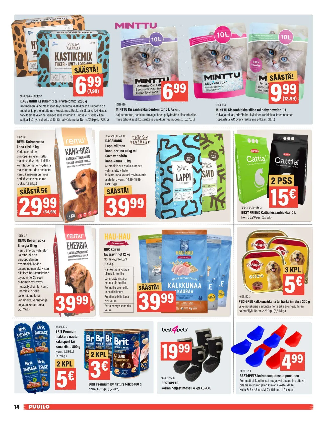 Kaupan Puuilo  voimassa alkaen 5. tammikuuta - 25. tammikuuta 2026 - Tarjouslehti sivu 14