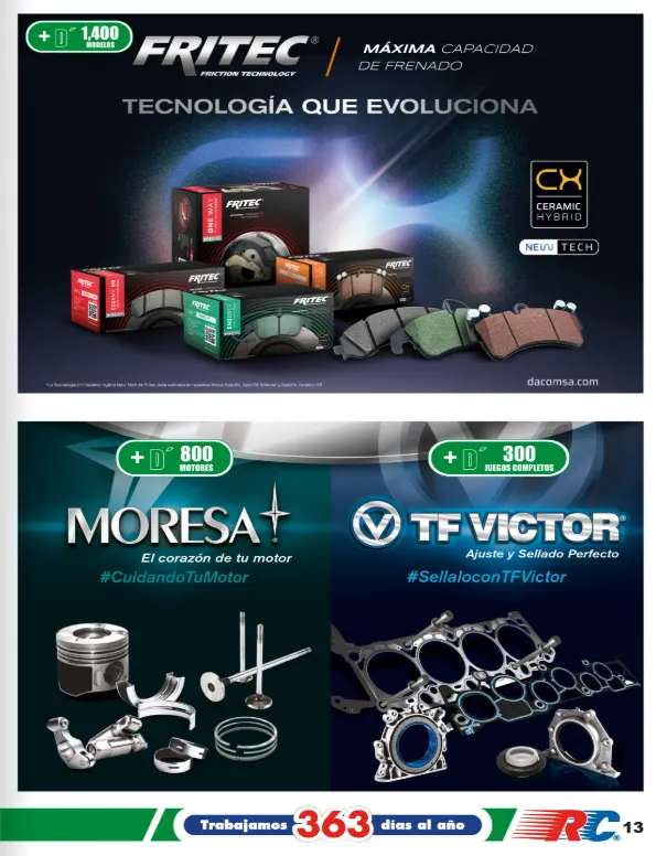 Catálogo de Refaccionaria California 1 de abril al 30 de abril 2025 - Pagina 12