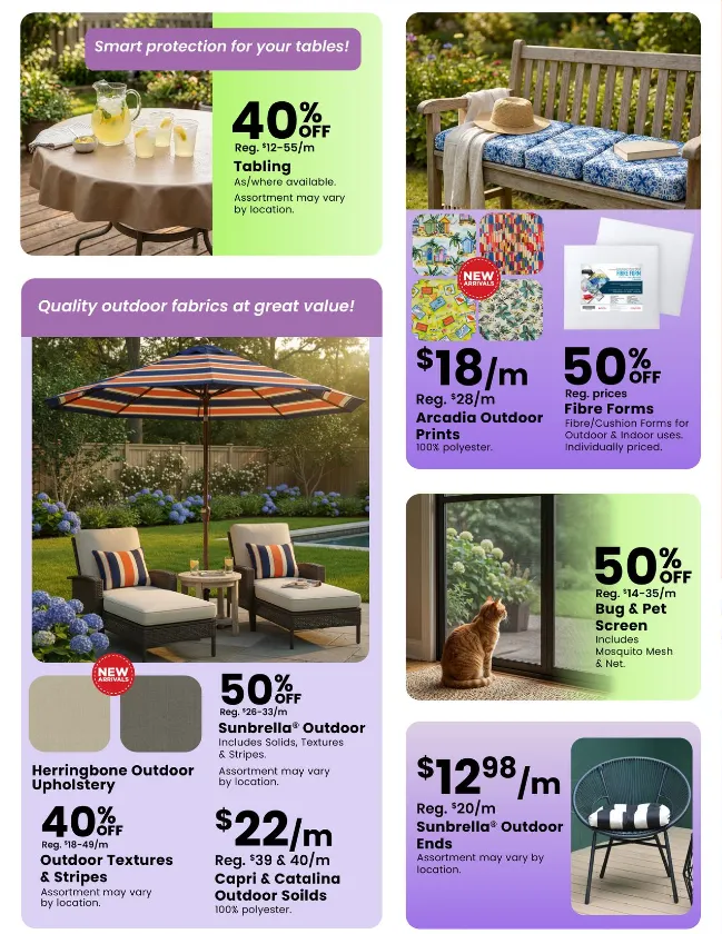  Fabricland Sales from May 1 to May 31 2026 - flyer page 14
